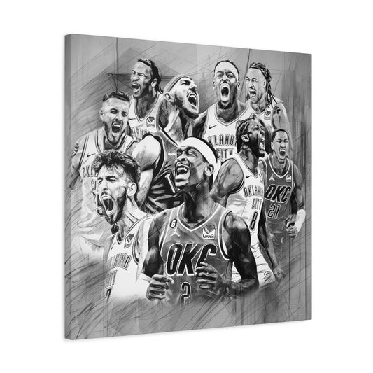 Roar Like Thunder Canvas