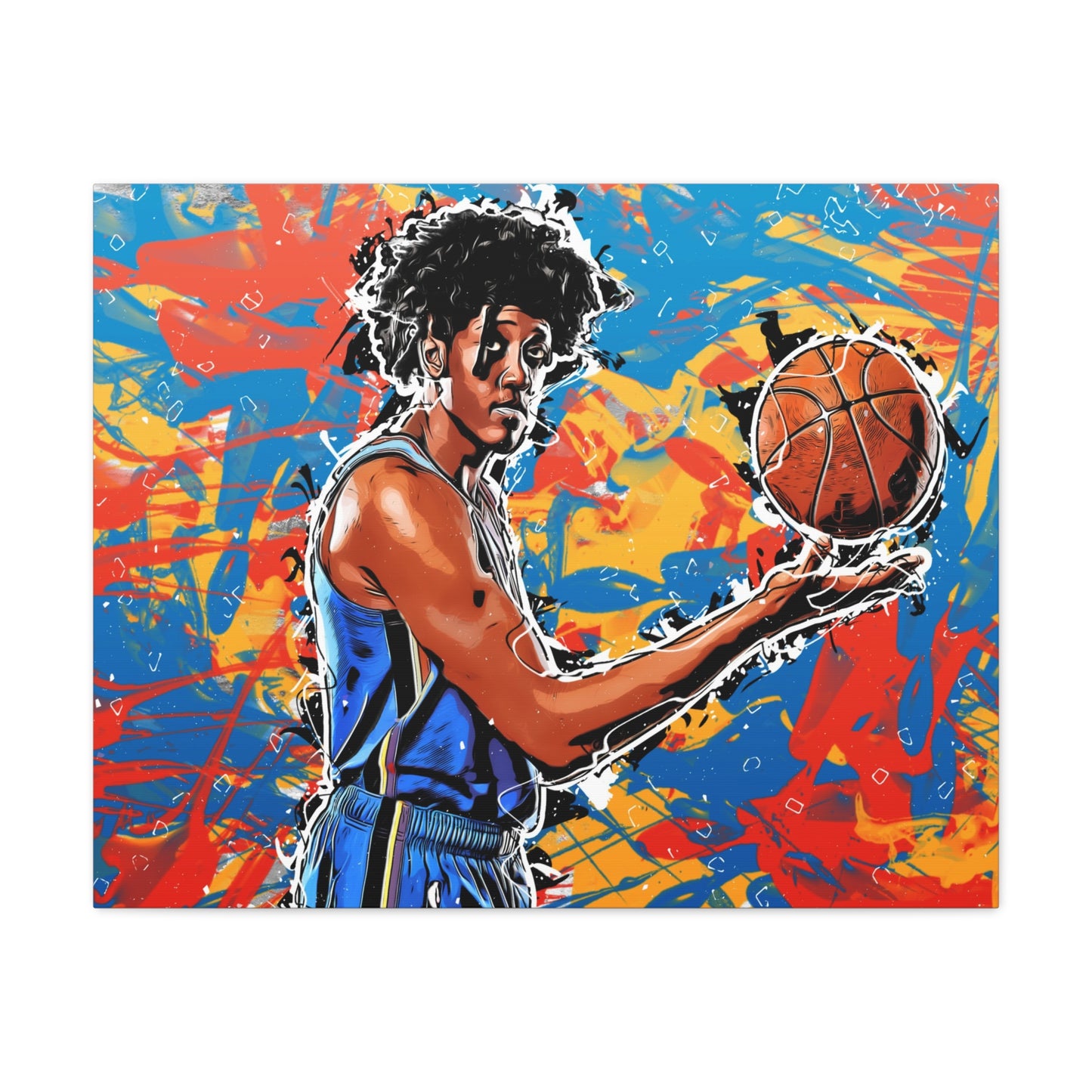 J-Dub Splatter (Canvas)