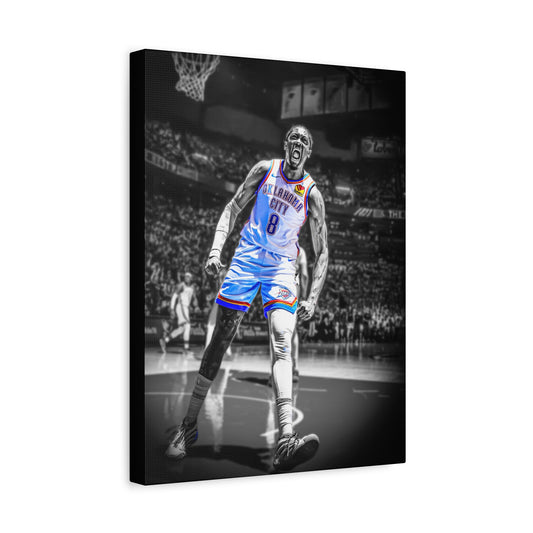 J-Dub Roar (Canvas)